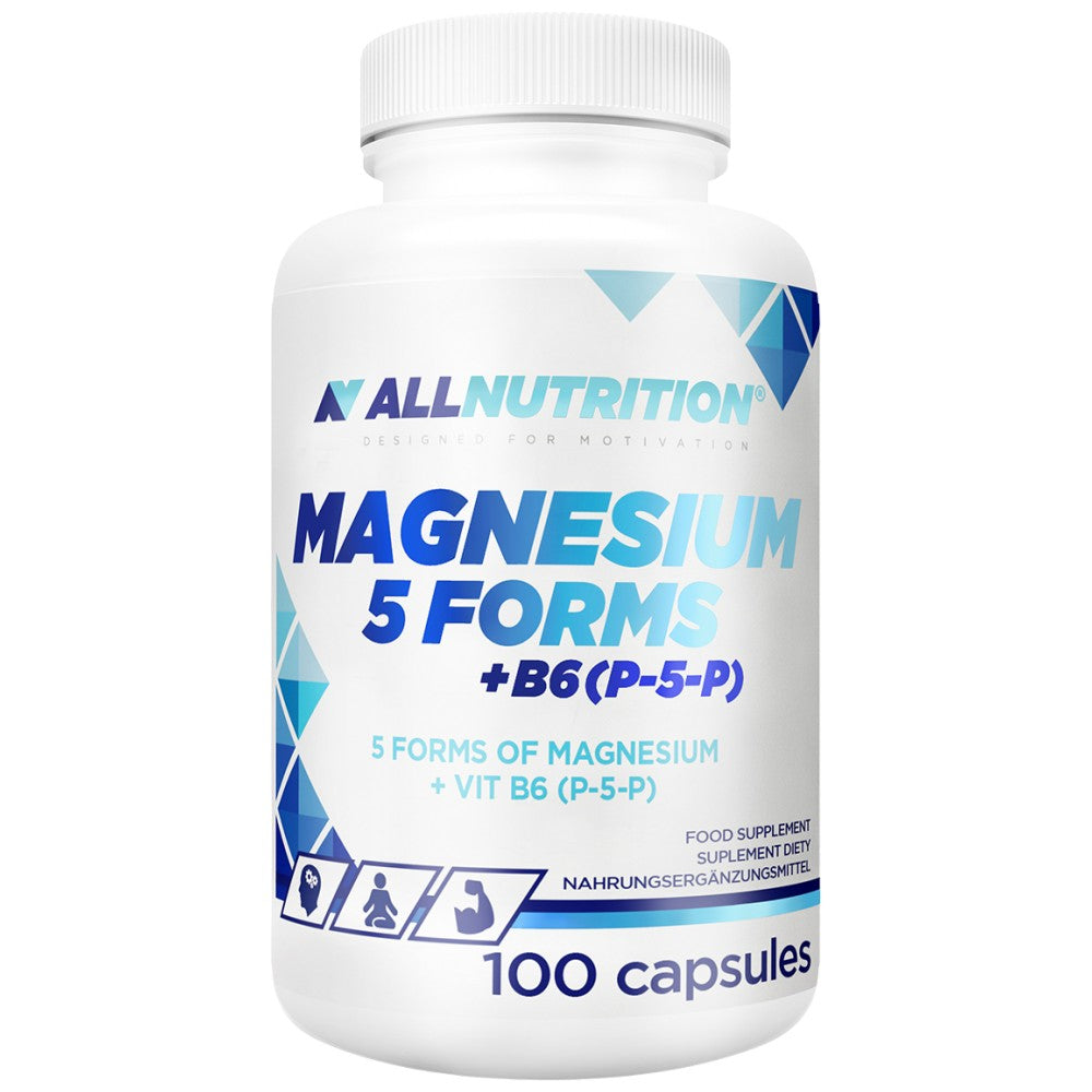 AllNutrition Magnesium 5 Forms + B6 P-5-P - Магнезий 5 форми с Б6