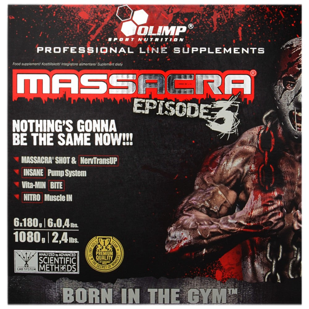 Olimp Sport Nutrition Massacra Episode 3 - Предтренировъчна формула