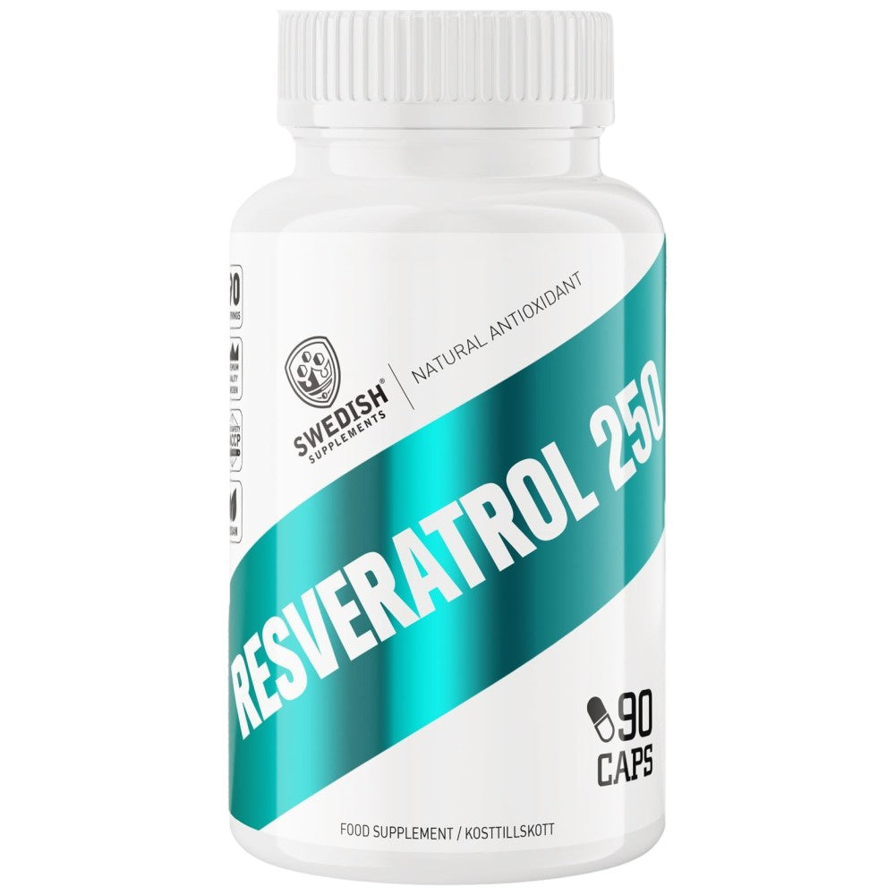 SWEDISH Supplements Resveratrol 250 mg - Ресвератрол 250 mg