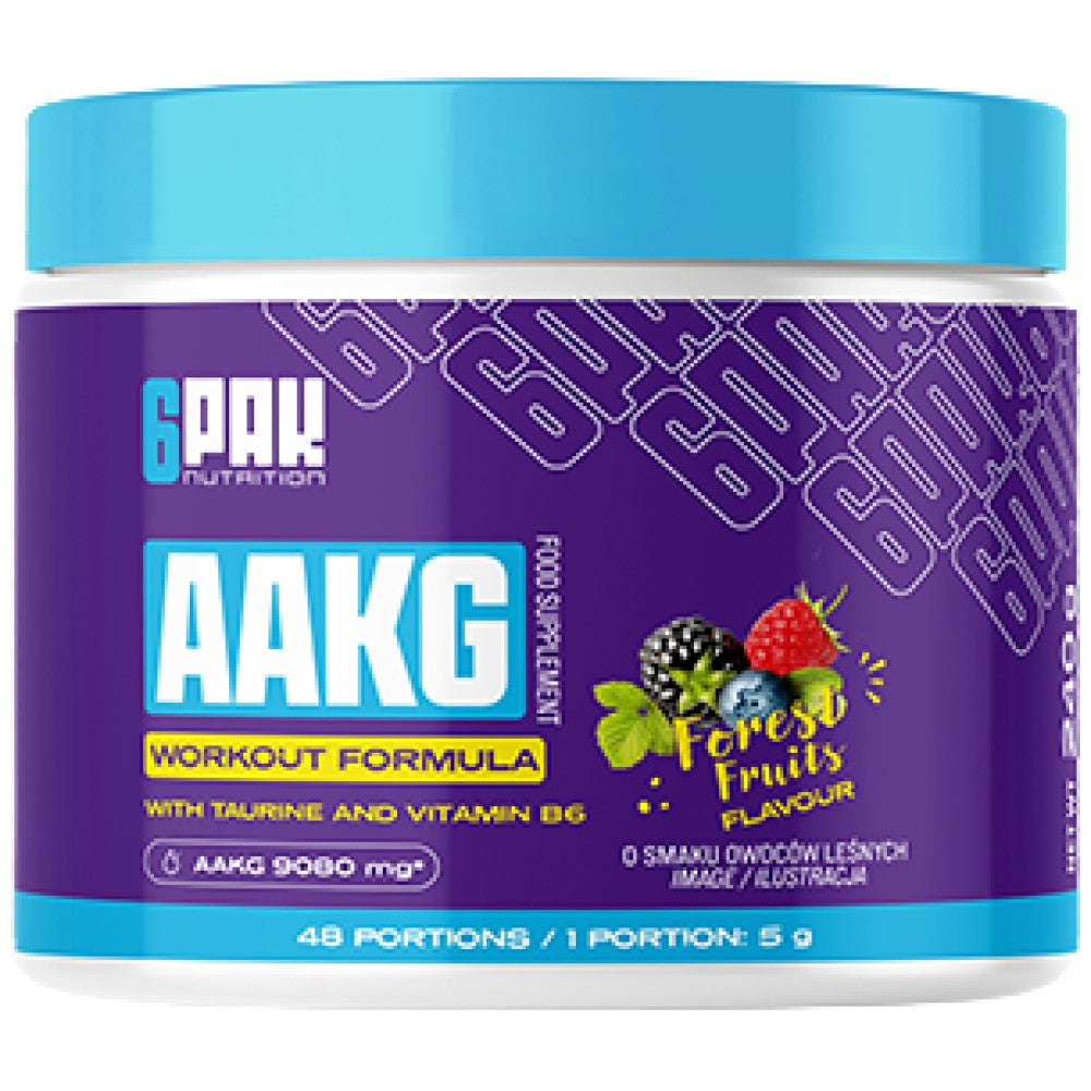 6PAK Nutrition AAKG Powder Flavored - Аргинин AKG на прах с вкус