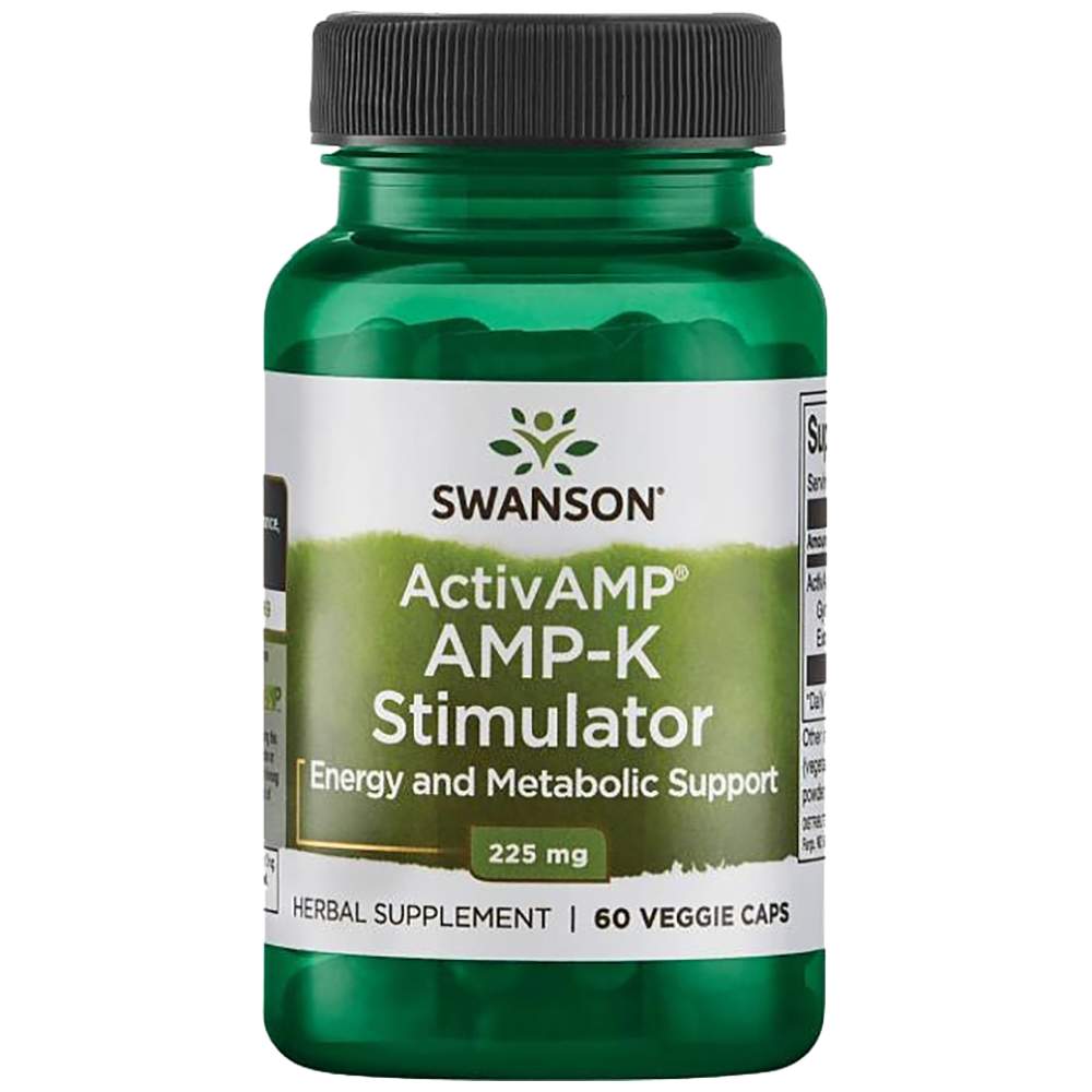 SWANSON ActivAMP AMP-K Stimulator 225 mg - AMP-K стимулатор за дълголетие