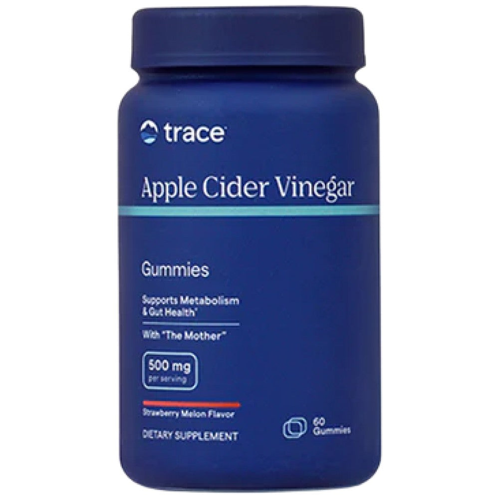 Trace Minerals Apple Cider Vinegar Gummies 500 mg - Ябълков оцет гъми 500 mg