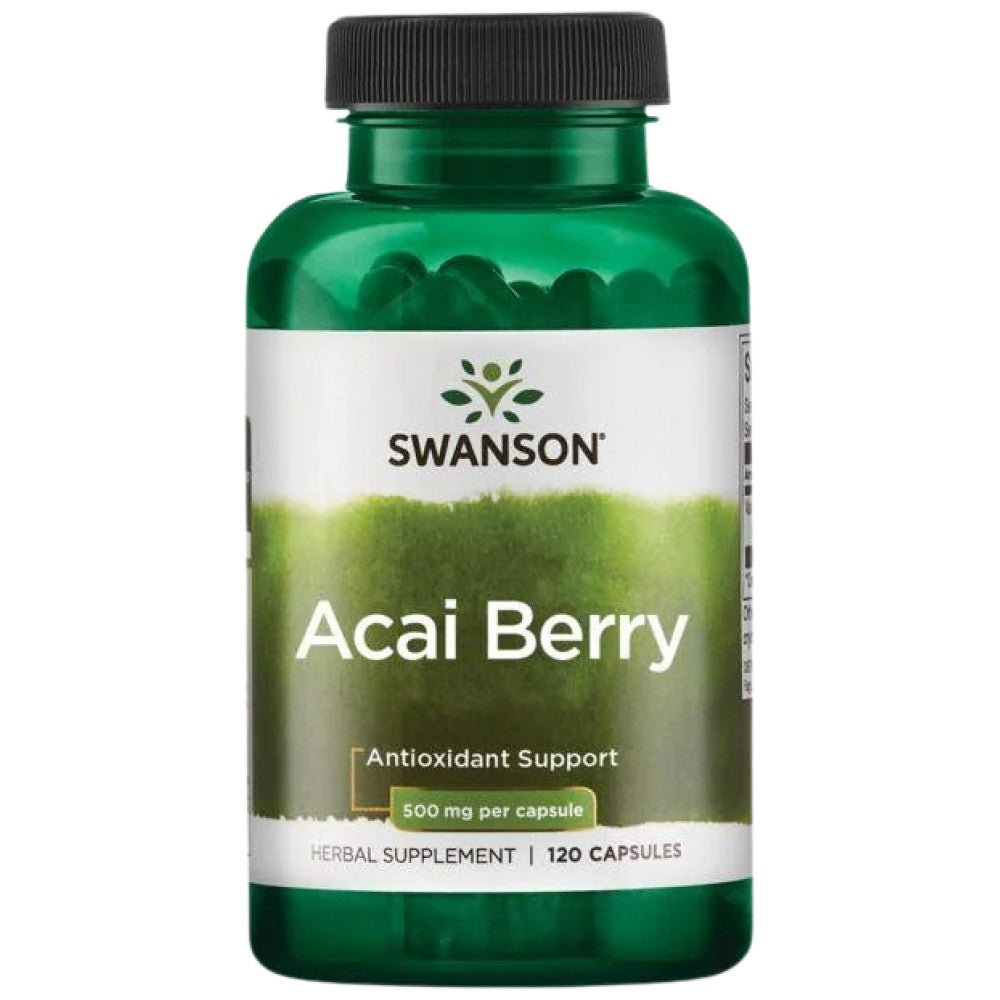 SWANSON Acai Berry 500 mg - Акай бери 500 mg