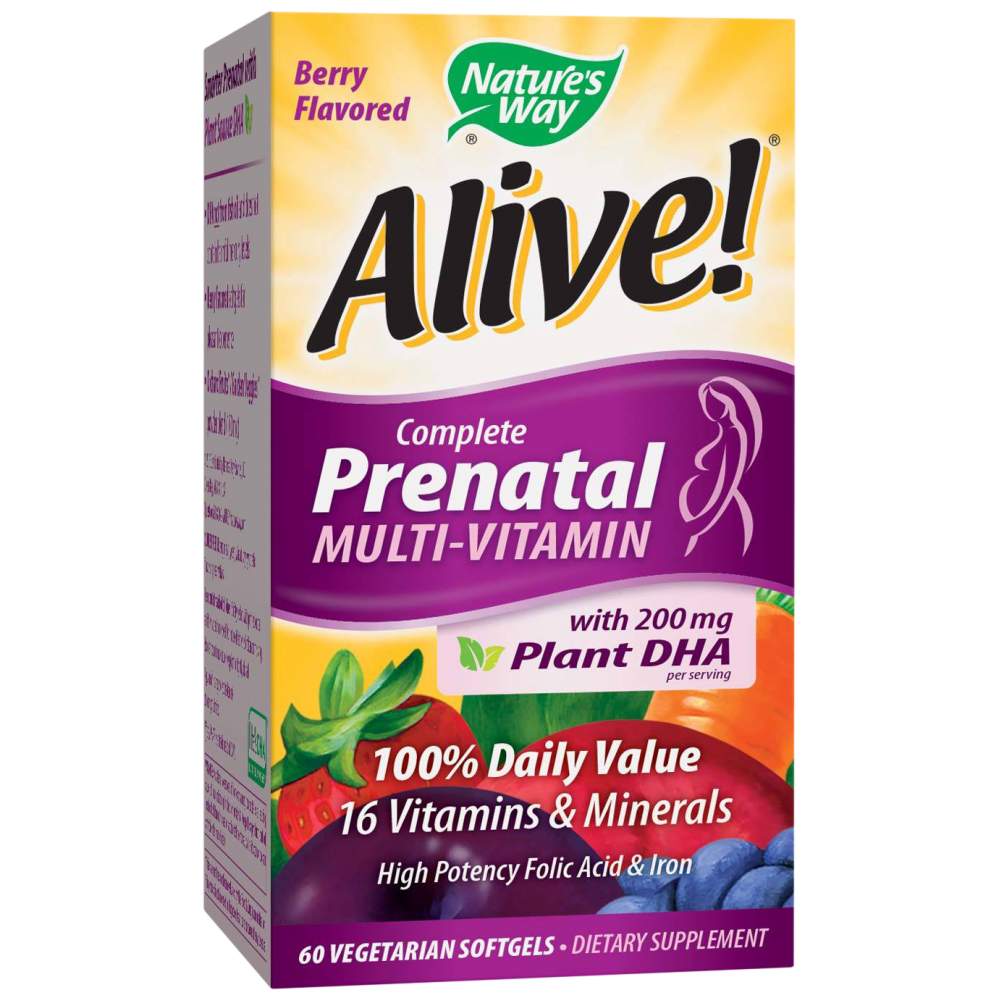 Nature's Way Alive! Complete Prenatal Multi-Vitamin Premium Formula - Мултивитамини за бременни