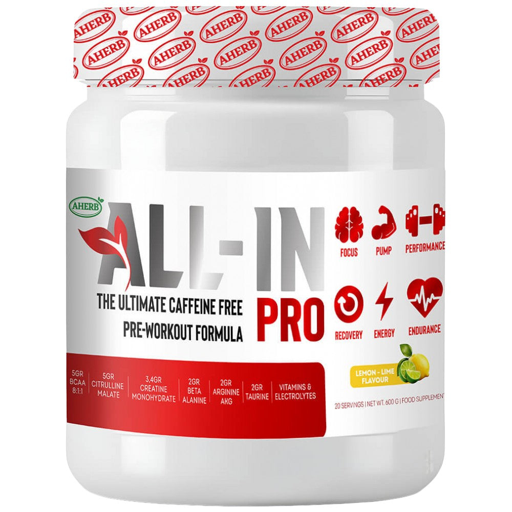 AHerb ALL-IN Pro Performance, Recovery & Energy - Олл-ин-уан формула за възстановяване