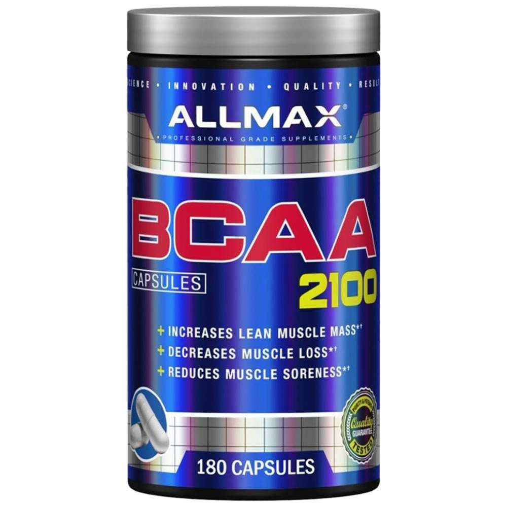 AllMax Nutrition BCAA 2100 - BCAA капсули 2100