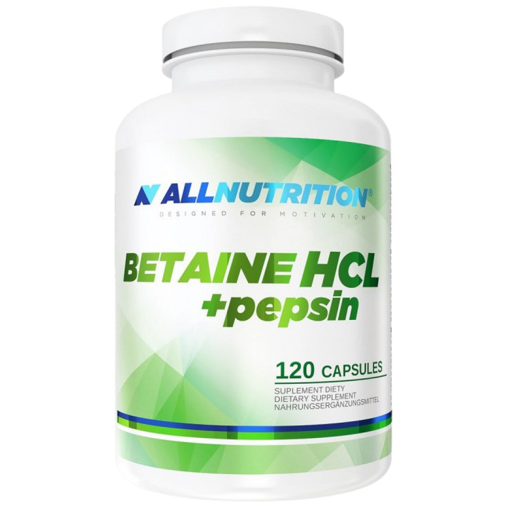 AllNutrition Betaine HCl 650 mg + Pepsin - Бетаин HCl с пепсин 650 mg