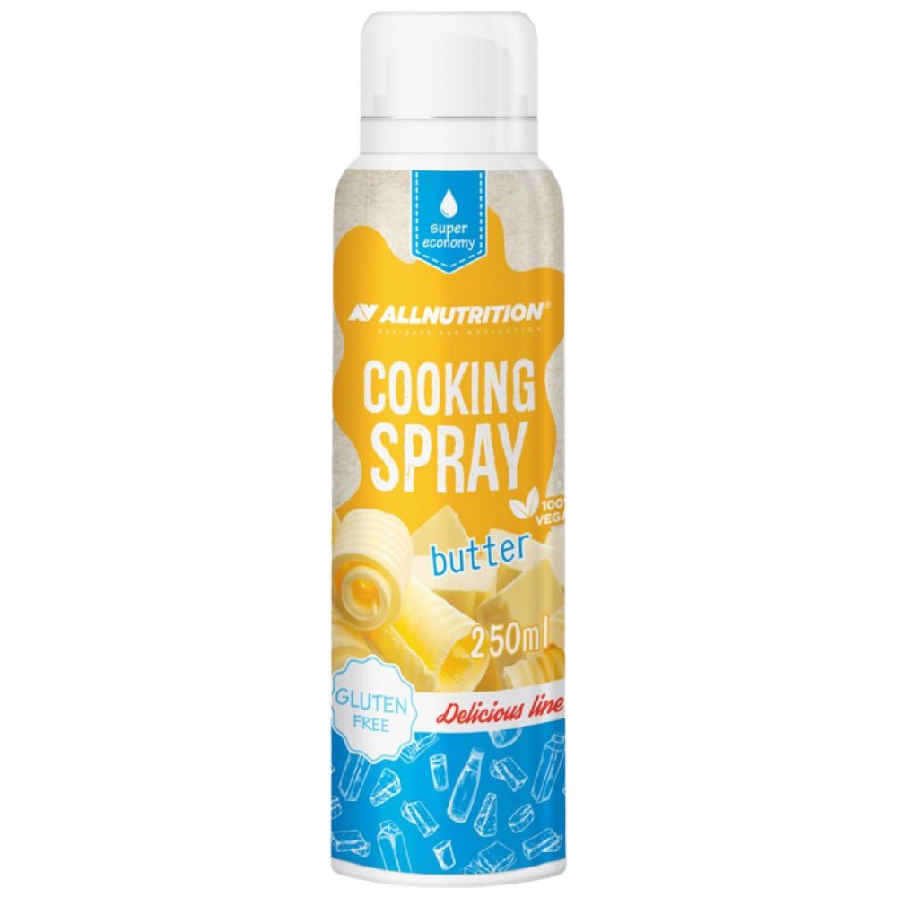 AllNutrition Cooking Spray Butter Oil - Спрей за готвене с вкус на масло