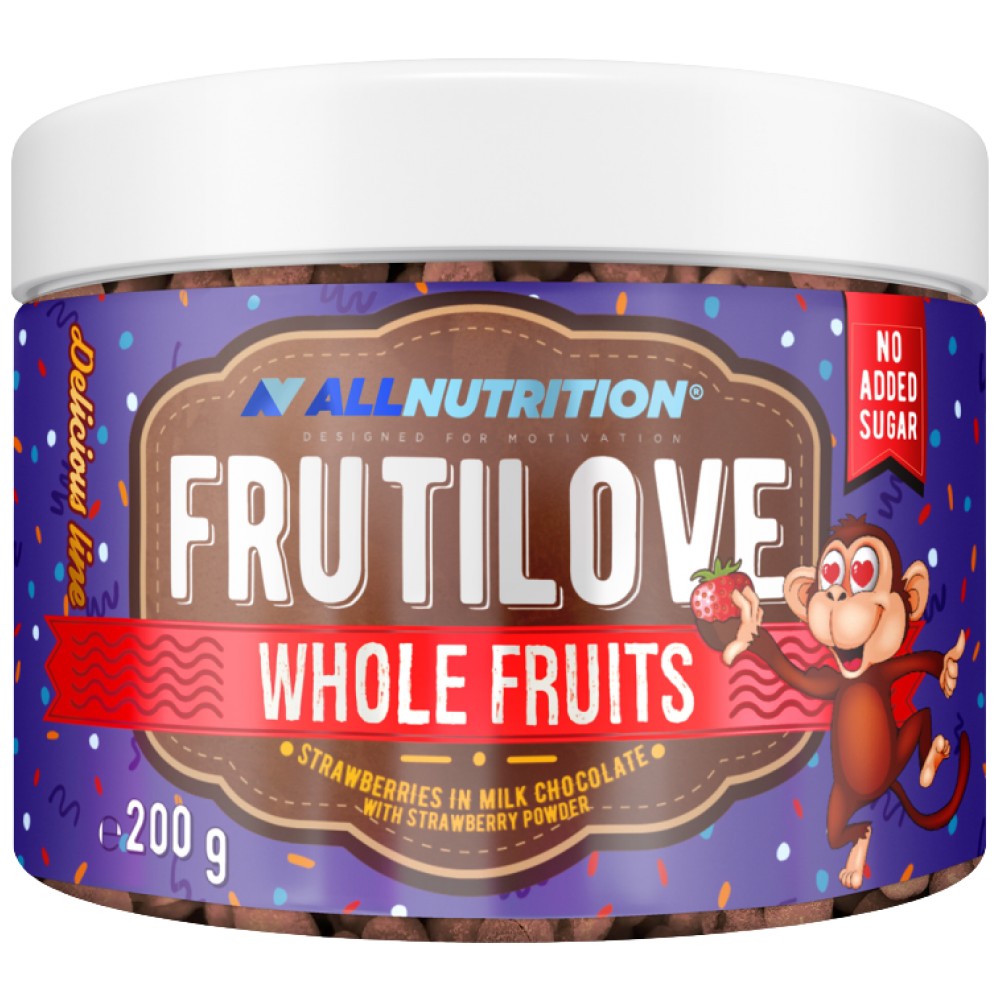 AllNutrition FrutiLove Strawberries in Milk Chocolate - Ягоди в млечен шоколад