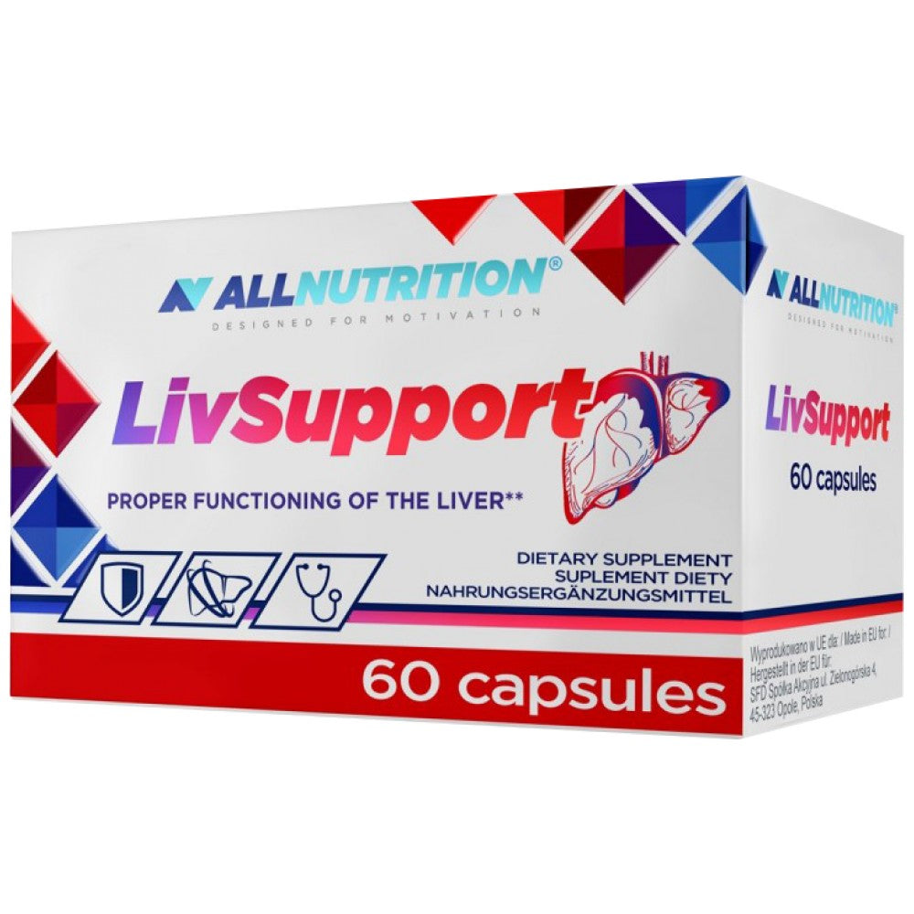 AllNutrition LivSupport Proper Functioning of the Liver - Формула за черен дроб