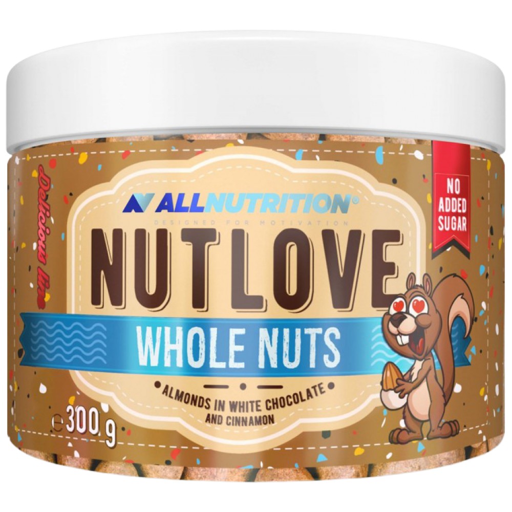 AllNutrition NutLove Whole Almond Nuts - Бадеми в шоколад
