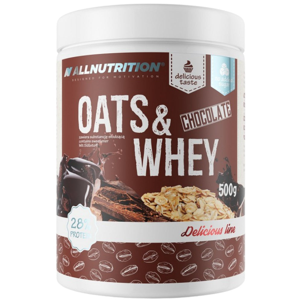 AllNutrition Oats & Whey - Овесена каша със суроватъчен протеин