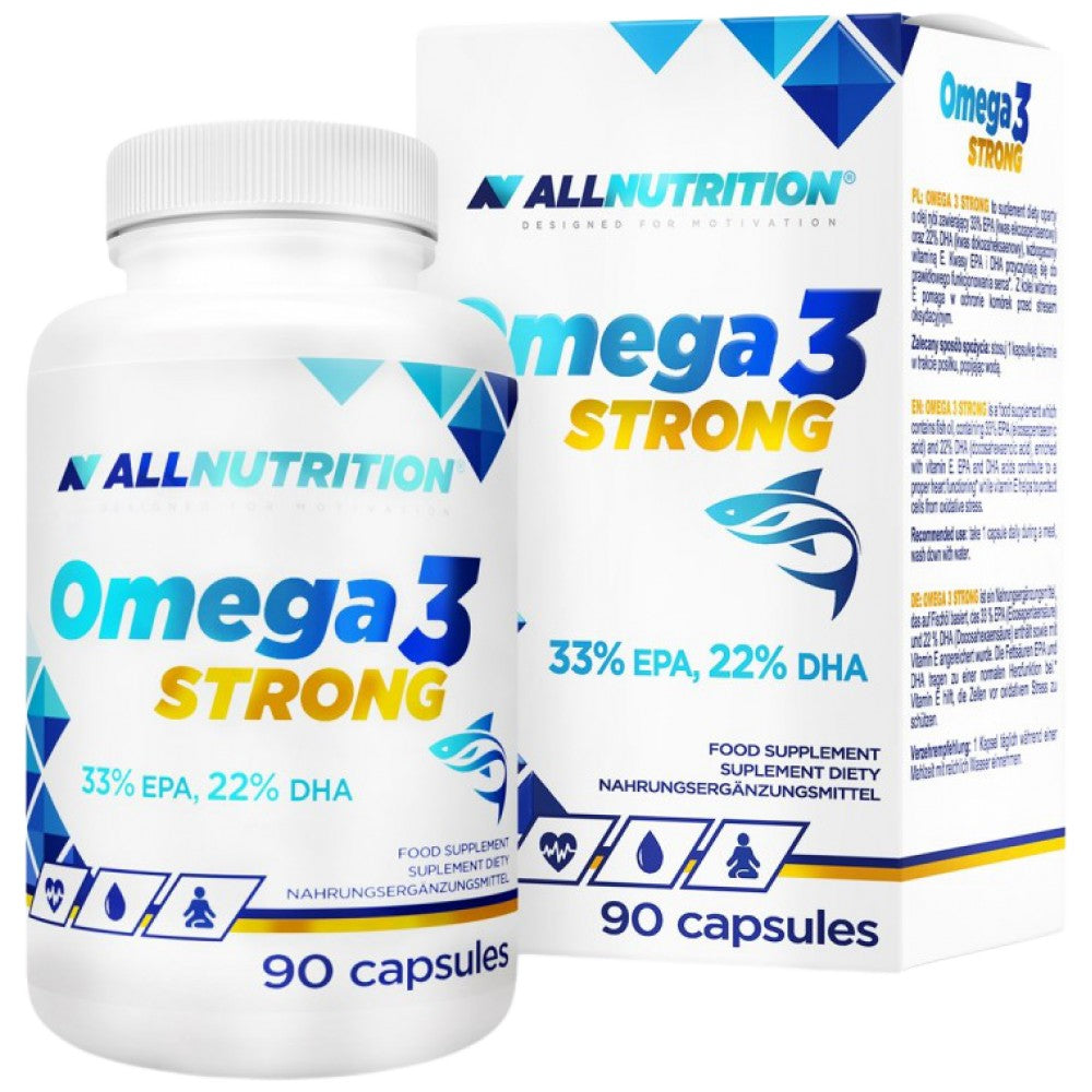 AllNutrition Omega 3 Strong - Рибено масло Омега 3