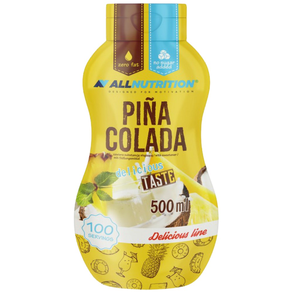 AllNutrition Syrup Zero Calorie Pina Colada - Сироп без калории пина колада