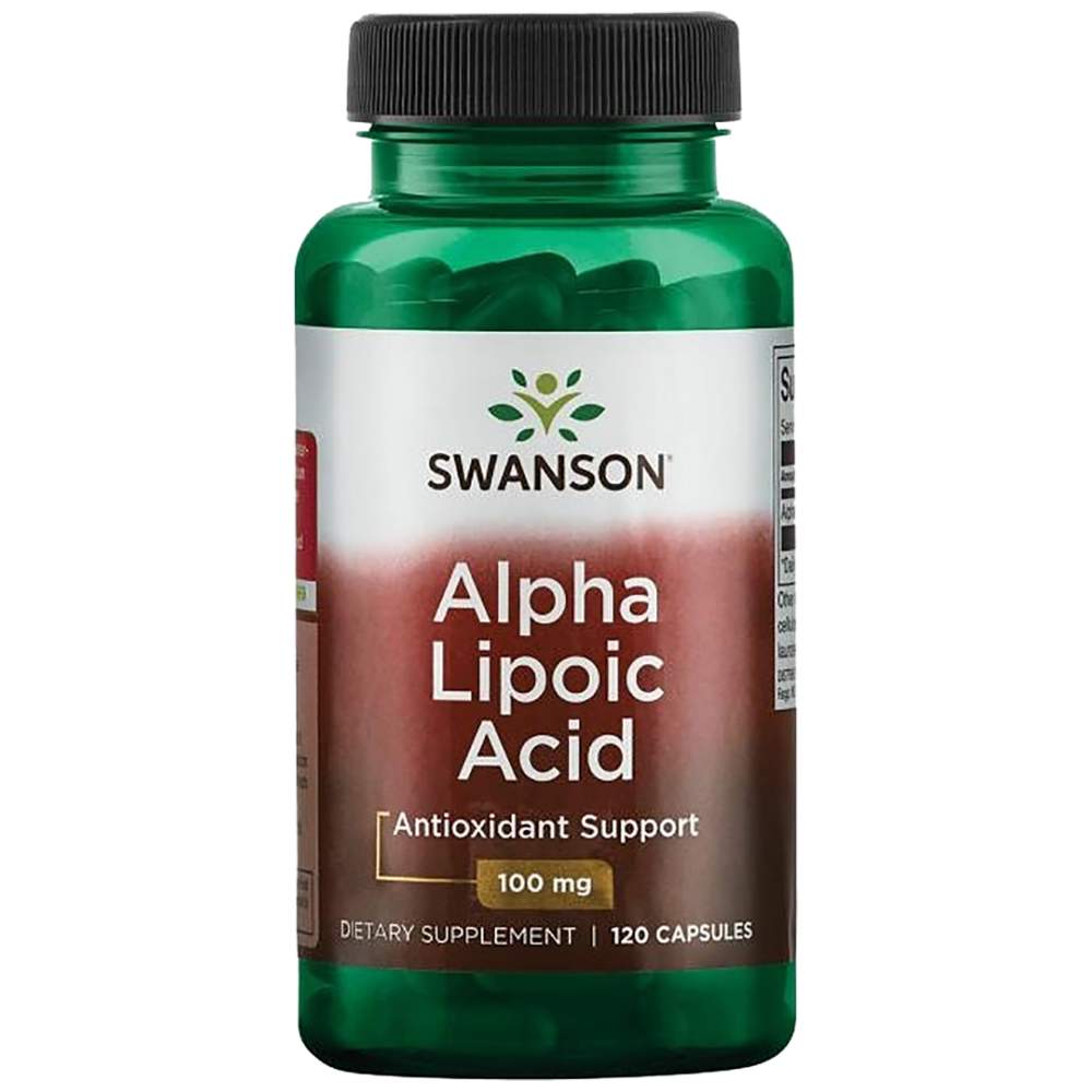 SWANSON Alpha Lipoic Acid 100 mg - Алфа-липоева киселина 100 mg
