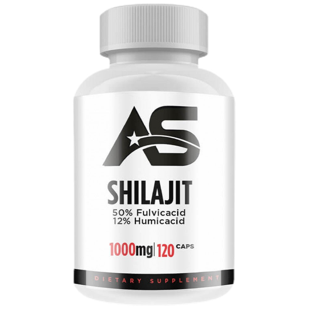 American Supps Shilajit 500 mg Mumijo Extract 50% Fulvic Acid - Шилажит (мумио) 500 mg