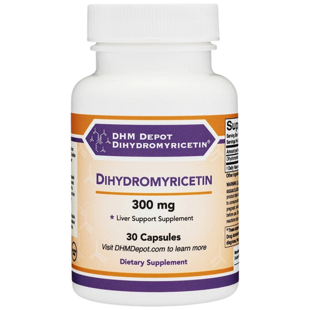 Double Wood Supplements Dihydromyricetin 300 mg - Дихидромирицетин 300 mg