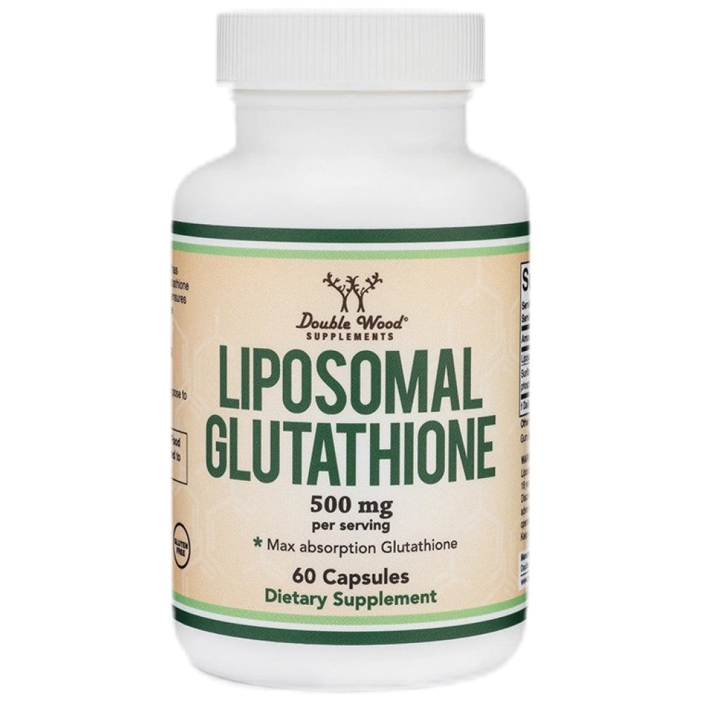 Double Wood Supplements Liposomal Glutathione 250 mg - Липозомен глутатион 250 mg