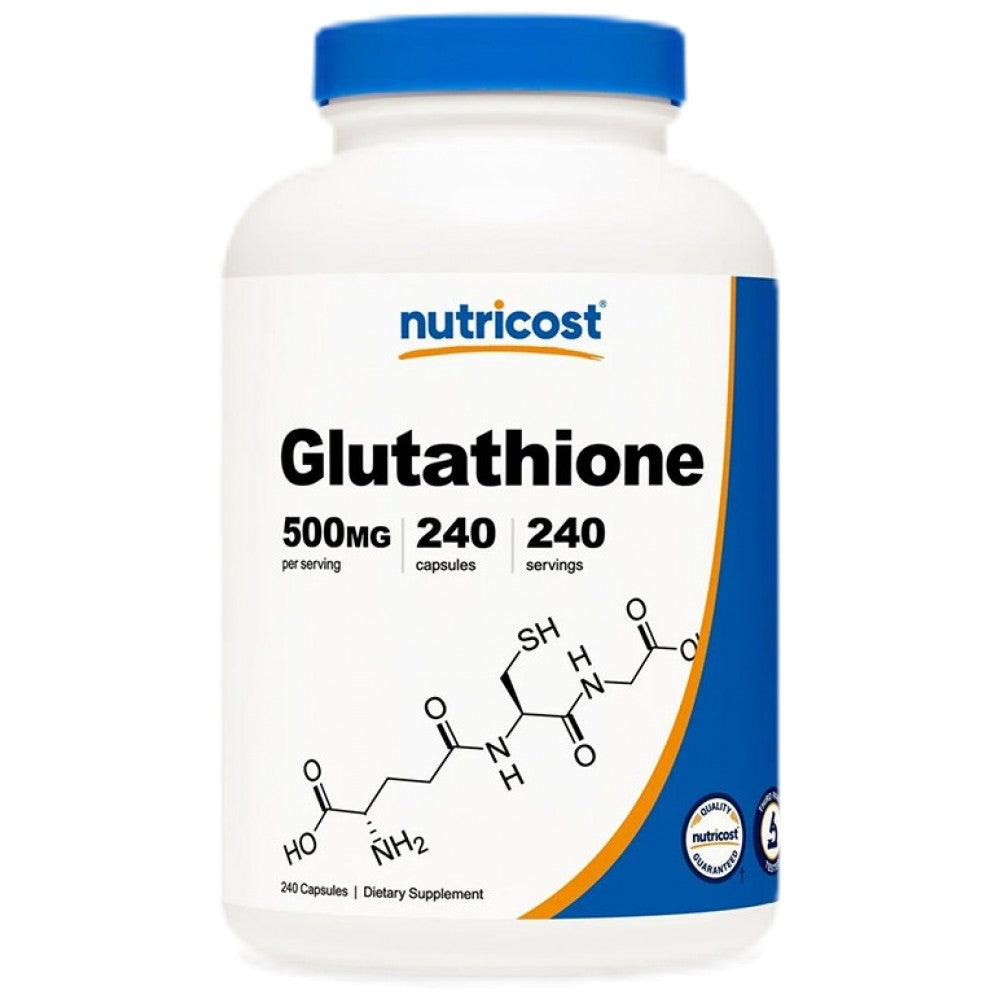 Nutricost Glutathione 500 mg - Глутатион 500 mg