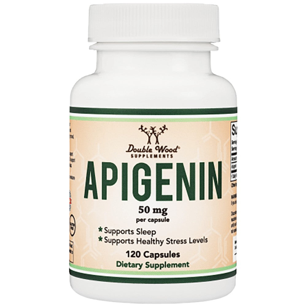 Double Wood Supplements Apigenin 50 mg - Апигенин 50 mg