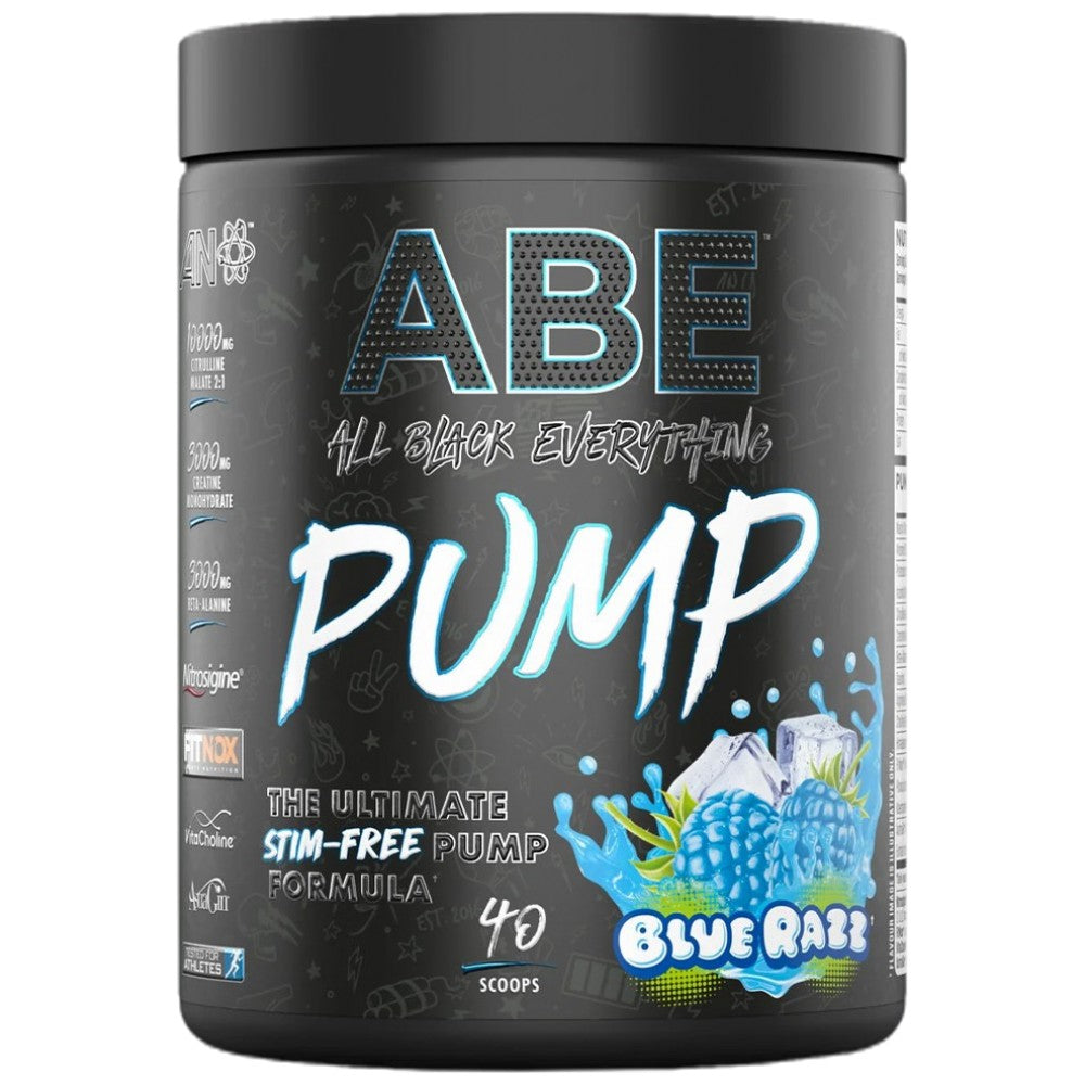 Applied Nutrition ABE All Black Everything Pump Stim Free - NO бустер за помпа без стимуланти