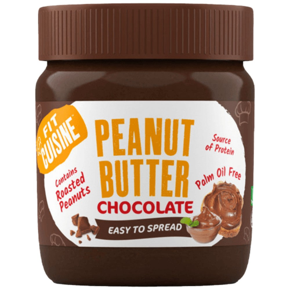 Applied Nutrition Fit Cuisine Peanut Butter with Chocolate - Фъстъчено масло с шоколад