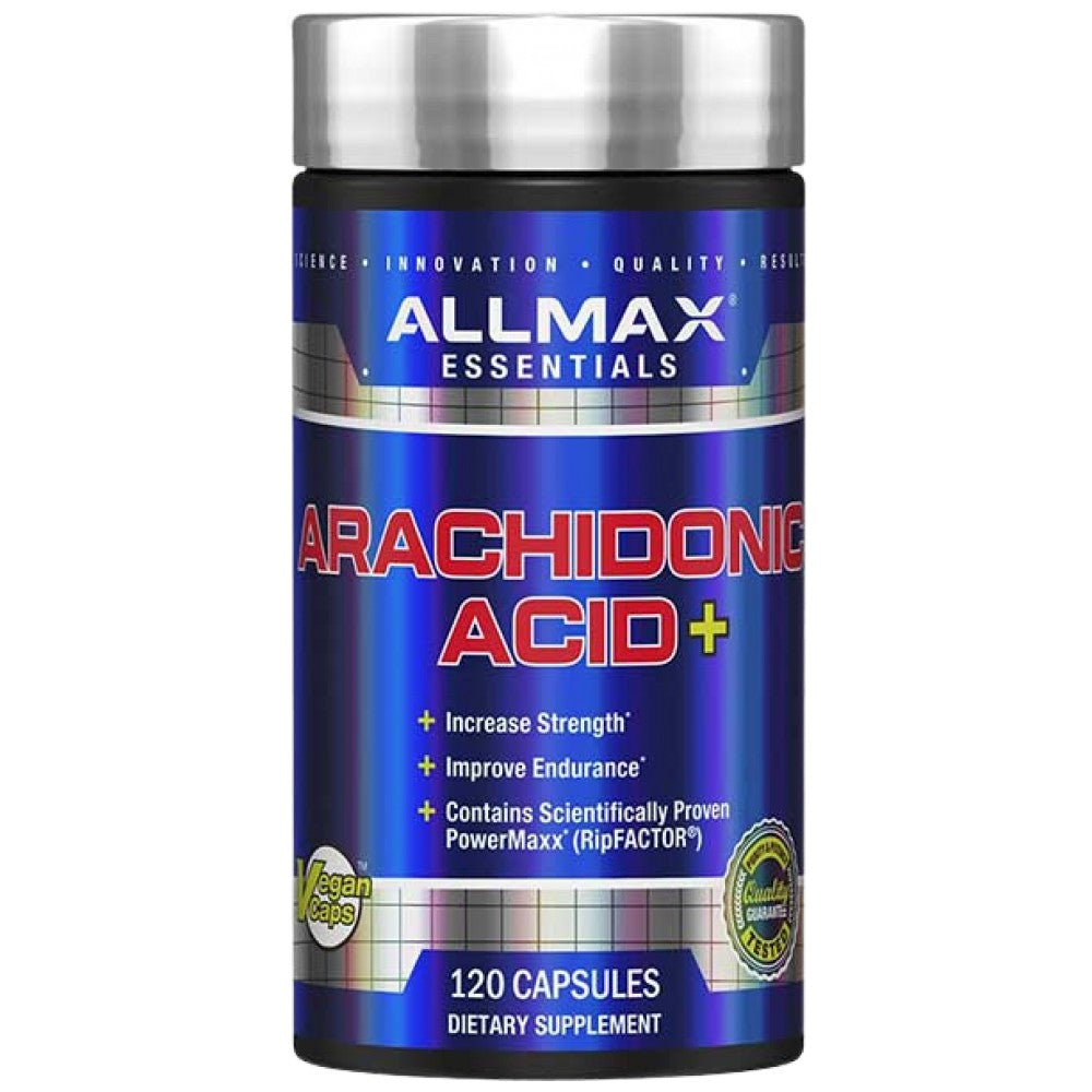AllMax Nutrition Arachidonic Acid+ 1600 mg - Арахидонова киселина 1600 mg за маса