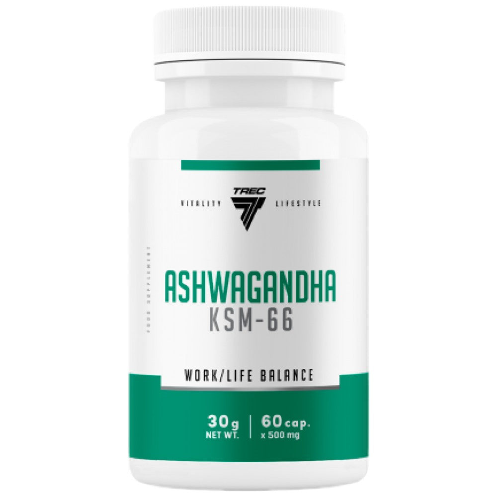 Trec Nutrition Ashwagandha KSM-66 200 mg - Ашваганда KSM-66 200 mg
