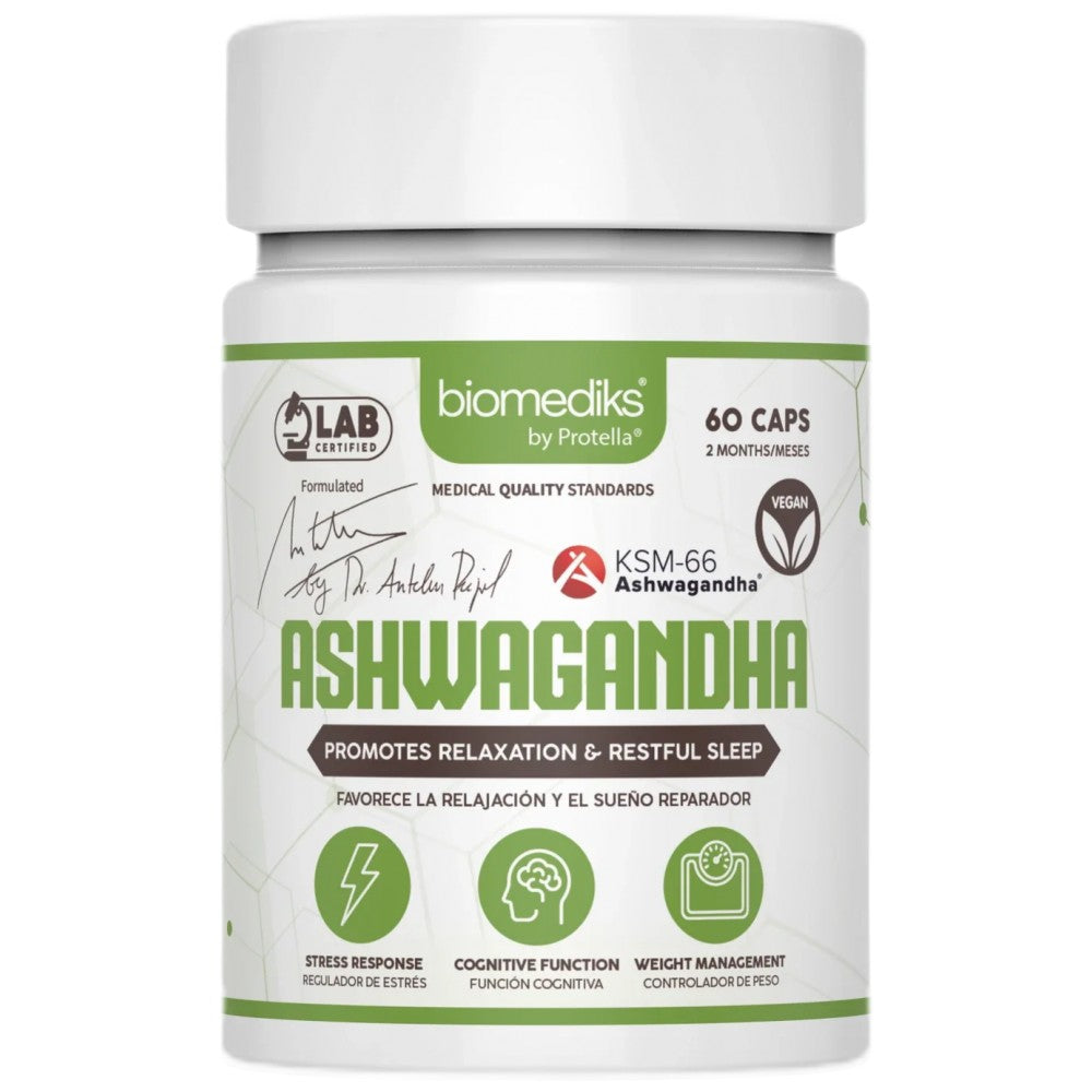 Protella Ashwagandha KSM-66 600 mg - Ашваганда KSM-66 600 mg