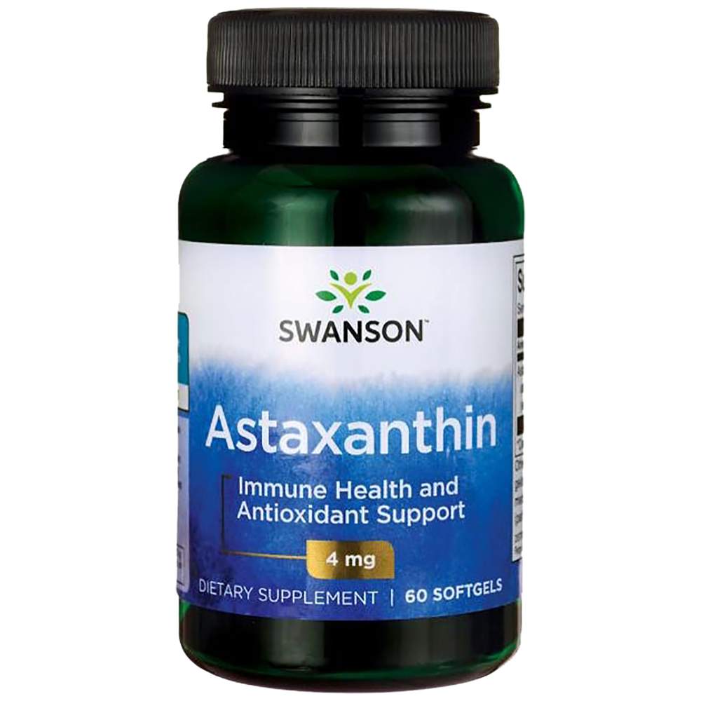 SWANSON Astaxanthin 4 mg - Астаксантин 4 mg