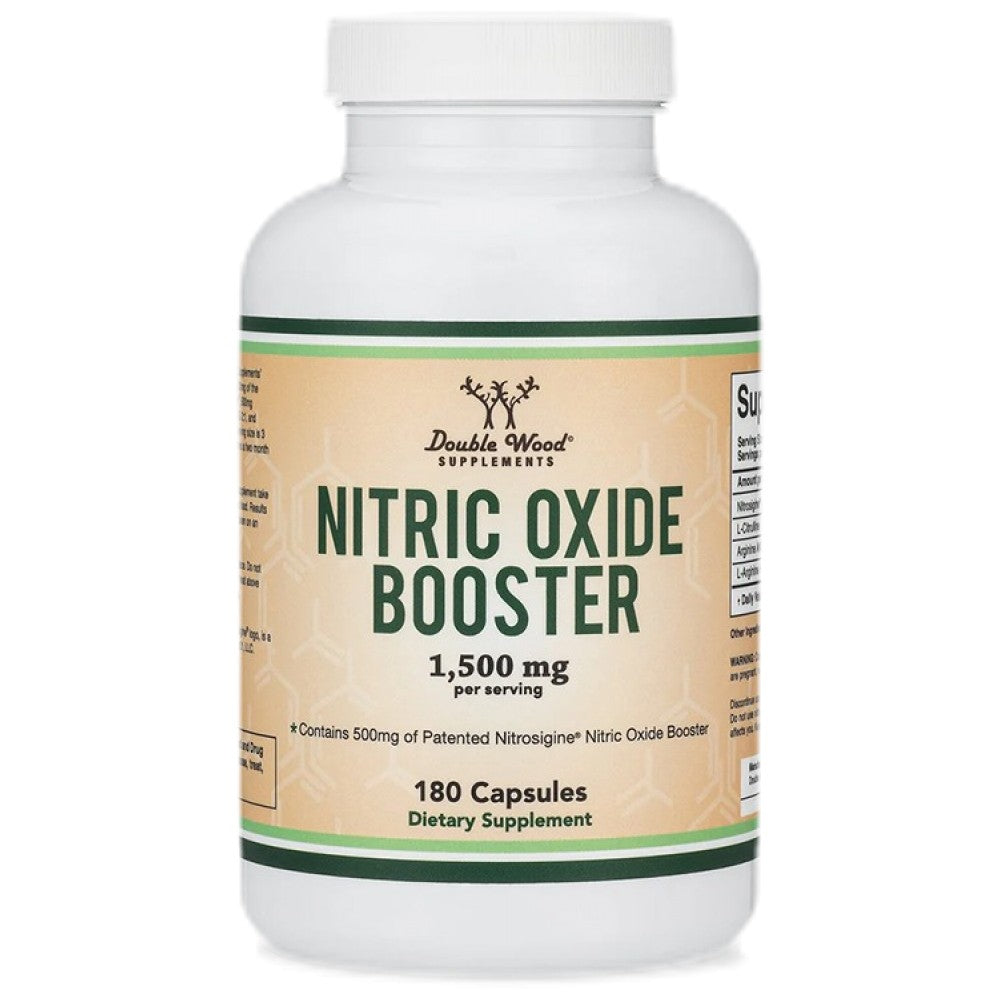 Double Wood Supplements Nitric Oxide Booster with Nitrosigine - Азотен бустер с Nitrosigine