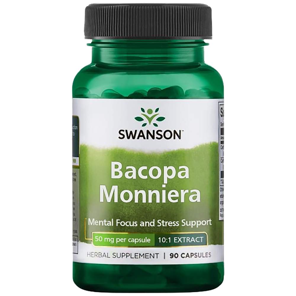 SWANSON Bacopa Monniera 10:1 Extract 50 mg - Екстракт от бакопа 50 mg