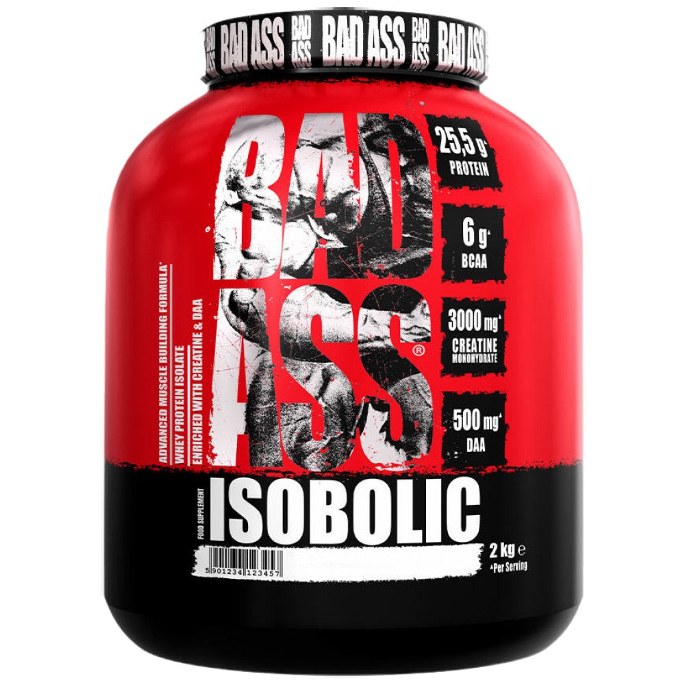 BAD ASS Isobolic Whey Protein Isolate with DAA & Creatine - Суроватъчен изолат с креатин