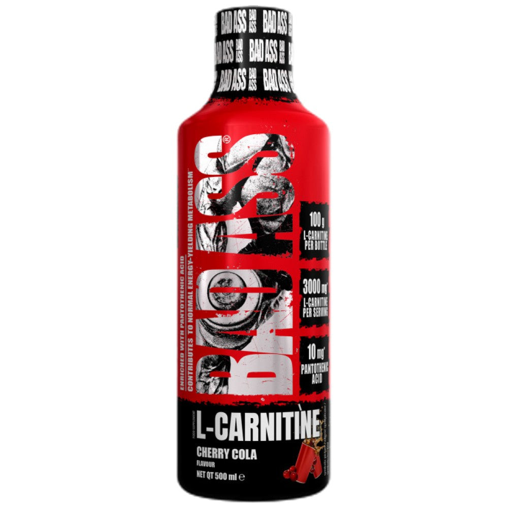 BAD ASS L-Carnitine Liquid 100000 mg with Vitamin B-5 - Течен L-Карнитин 100000 с Б5