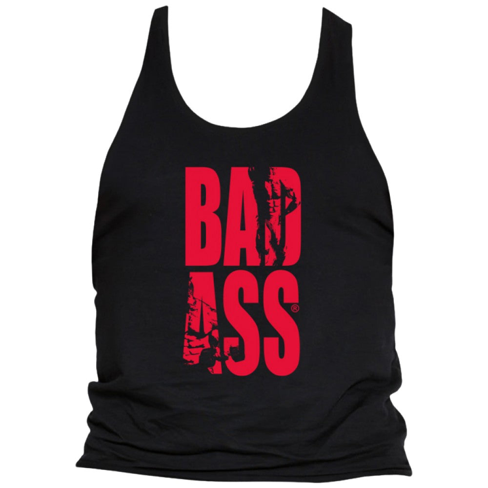 BAD ASS TankTop Black-Red - Мъжки потник