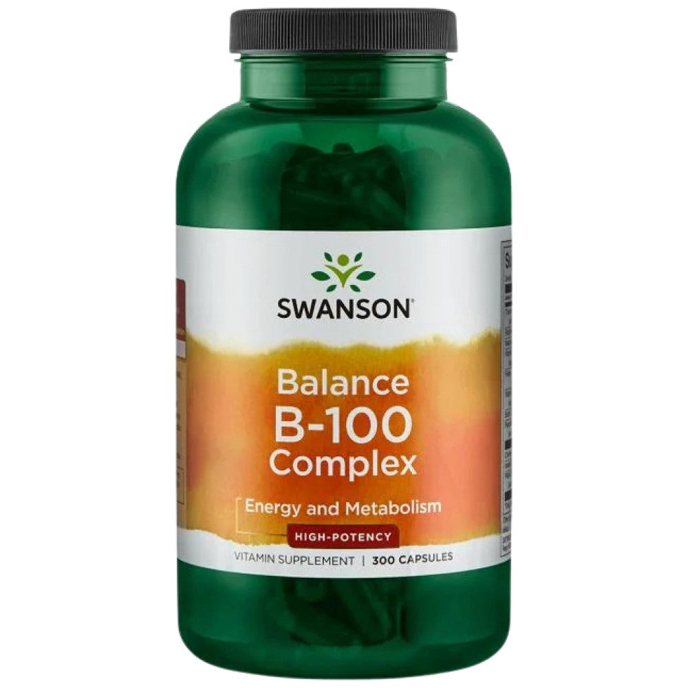 SWANSON Balance B-100 Complex High Potency - Витамин B комплекс B-100