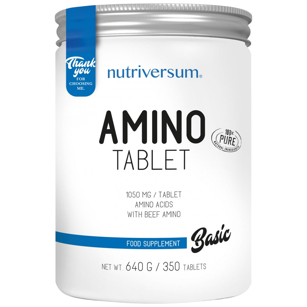 Nutriversum Amino Tablet from Whey & Beef Protein - Аминокиселини на таблетки