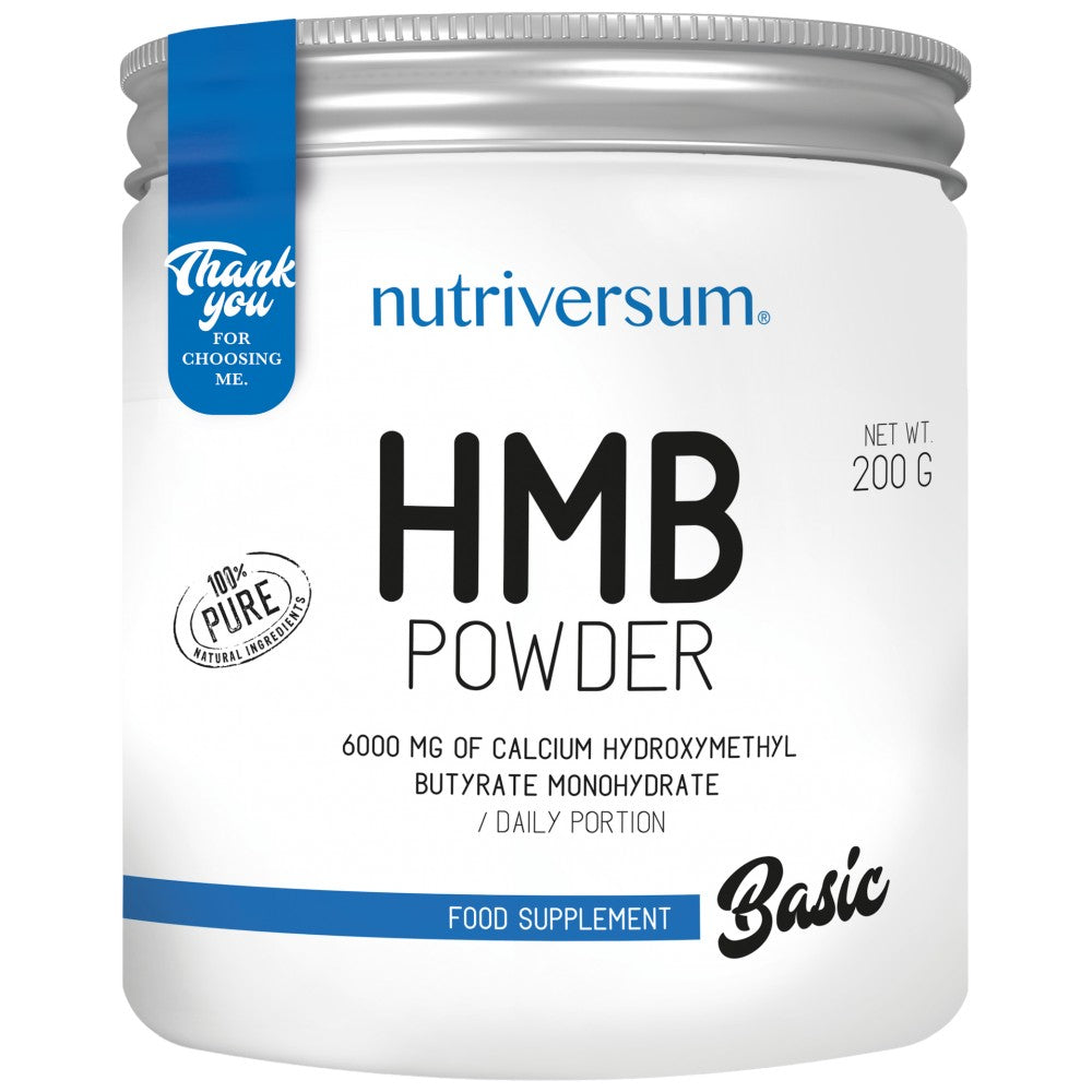 Nutriversum HMB Powder 100% Pure - HMB на прах за мускули