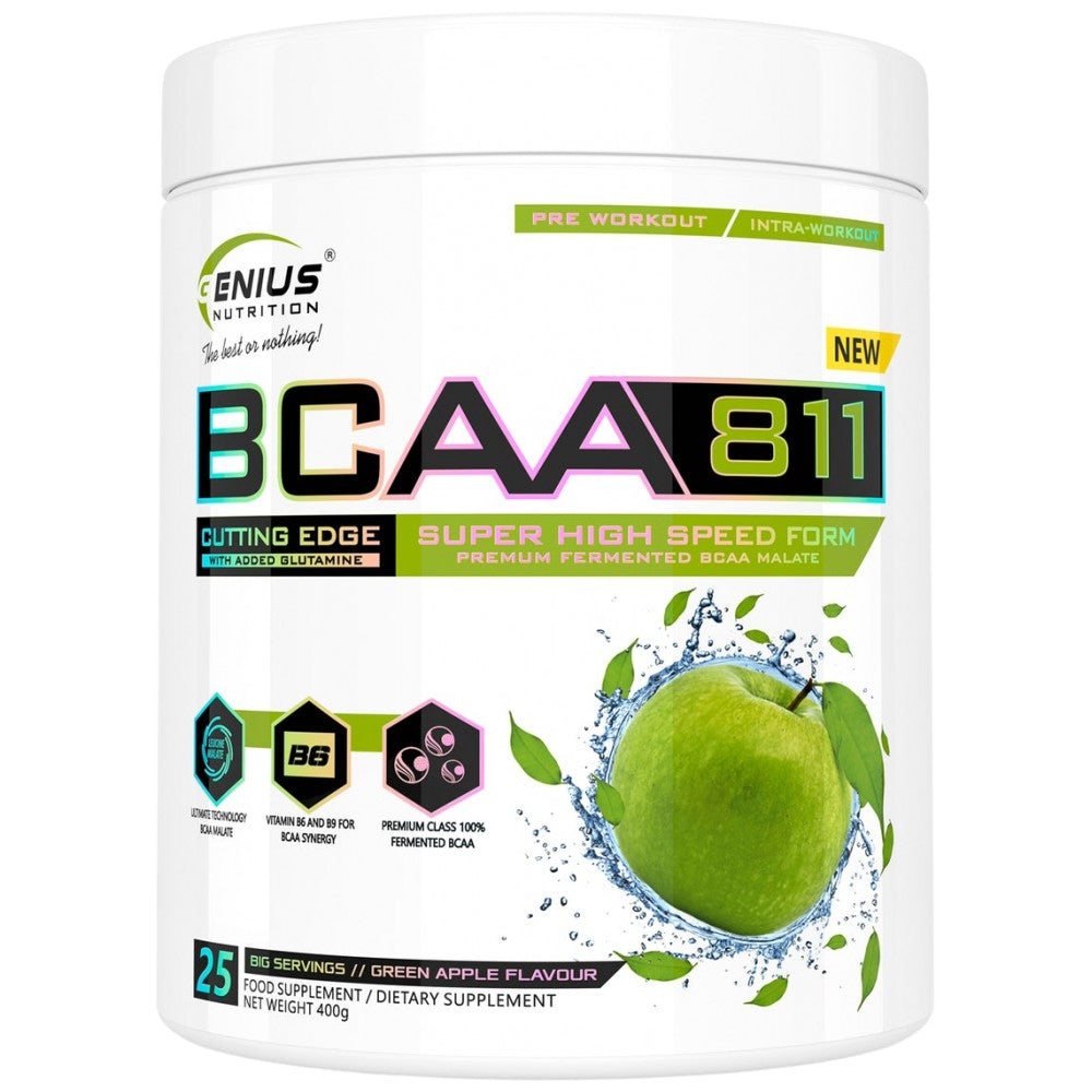 Genius Nutrition BCAA 811 8:1:1 - Аминокиселини с висок дял левцин