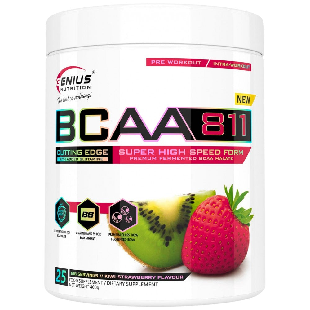 Genius Nutrition BCAA 811 8:1:1 - Аминокиселини с висок дял левцин