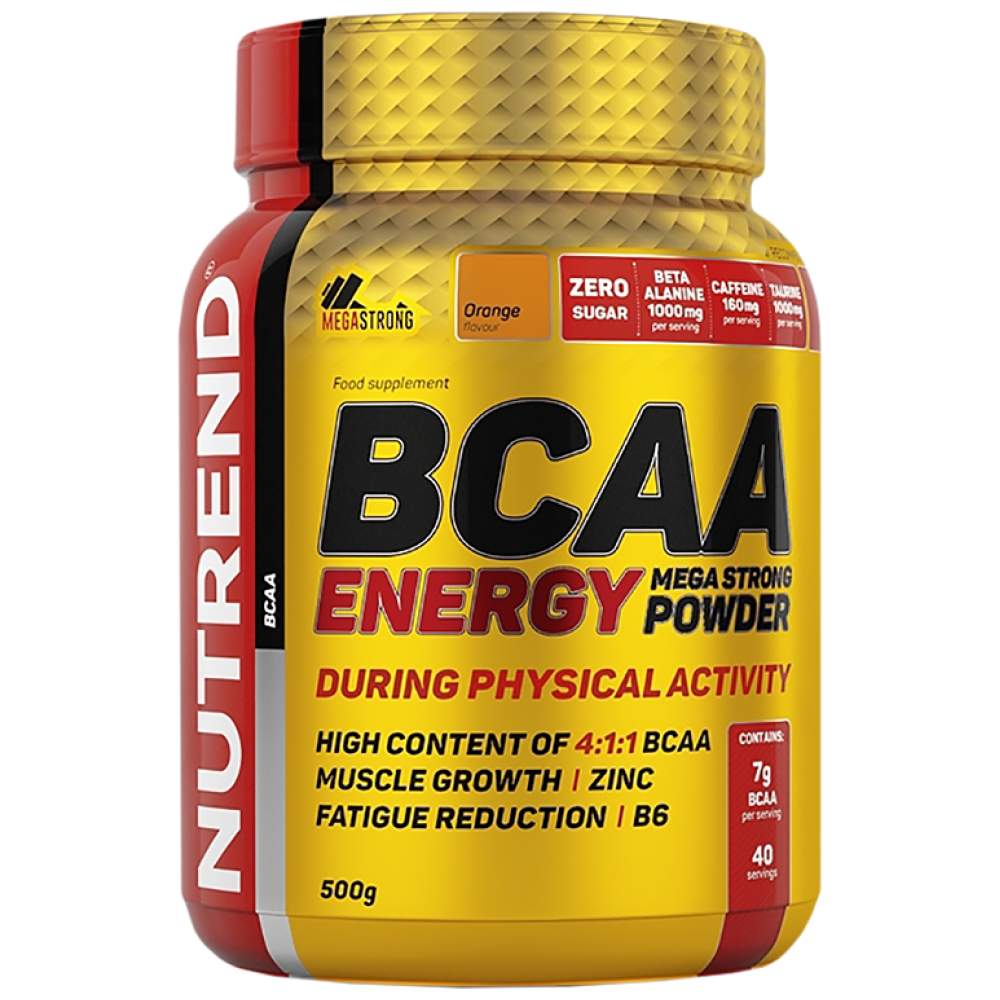 Nutrend BCAA Energy Mega Strong - BCAA с енергийни компоненти