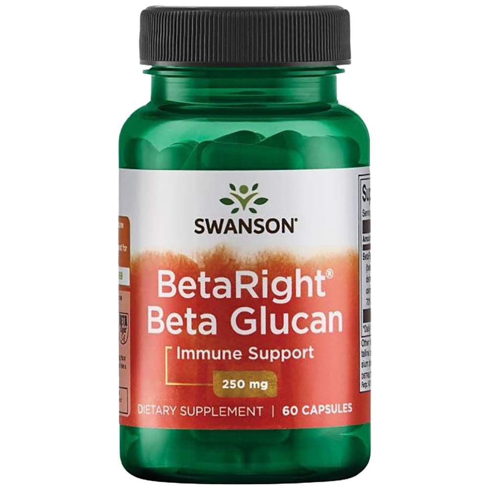 SWANSON BetaRight Beta Glucans 250 mg - Бета-глюкан 250 mg за имунитет