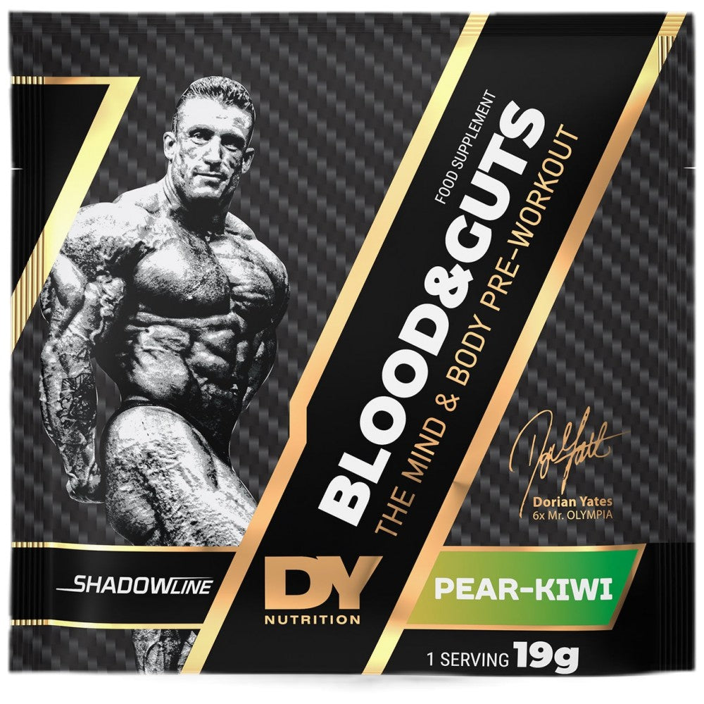 Dorian Yates Nutrition Blood And Guts Sachets New Age of Pre-Workout - Предтренировъчни пакетчета