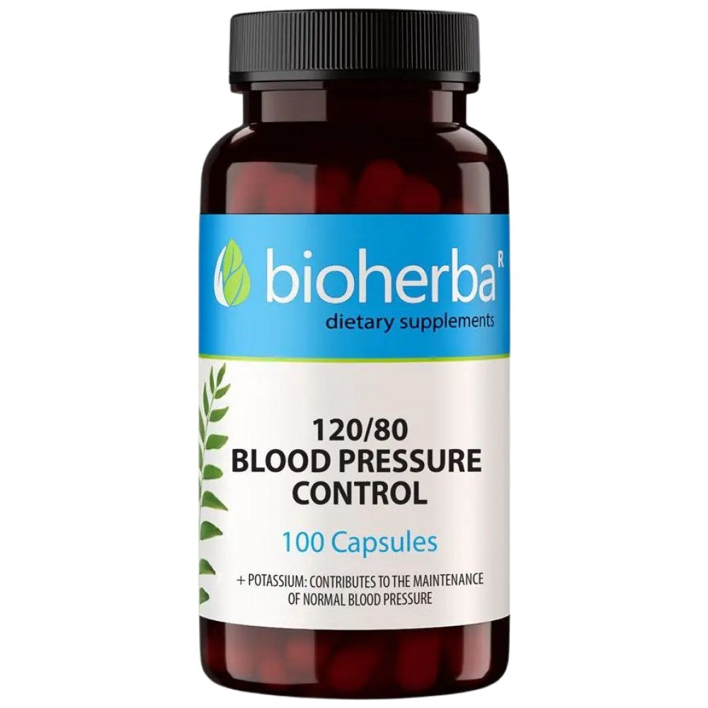 Bioherba 120/80 Blood Pressure Control 240 mg - Формула за кръвно налягане