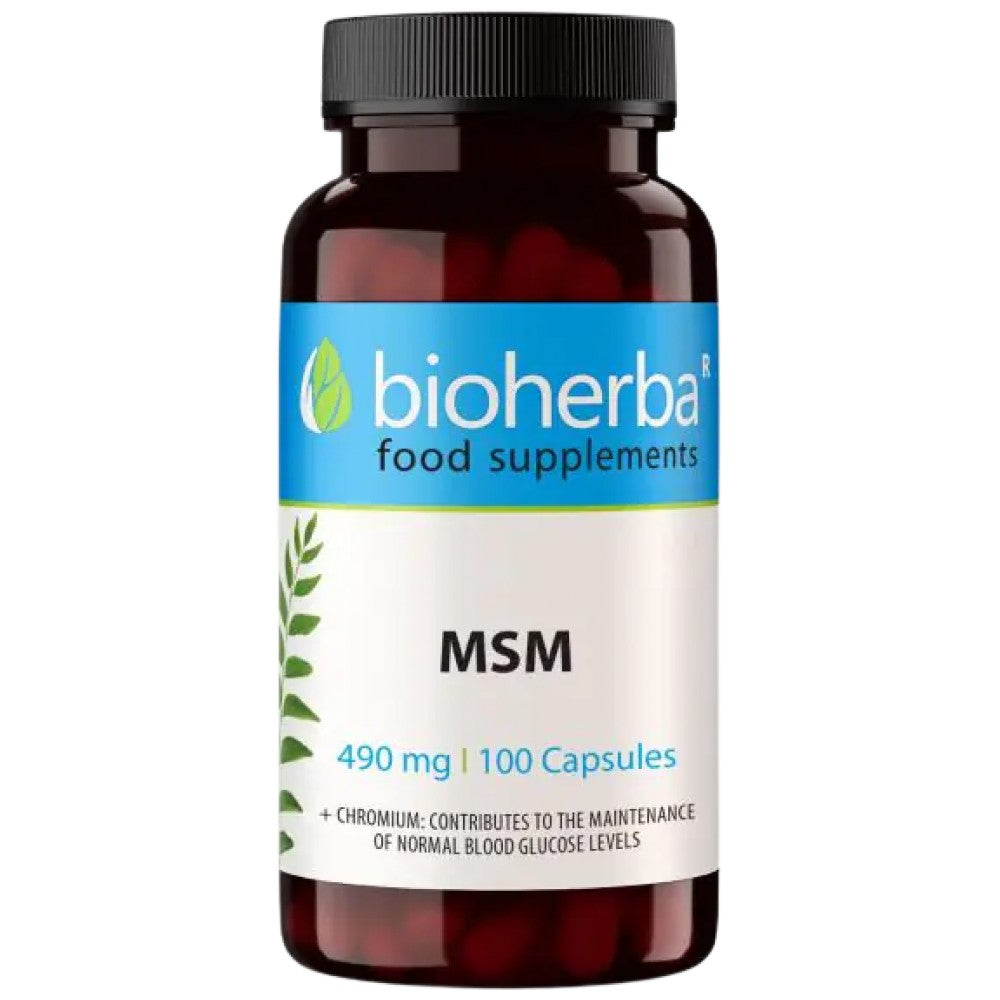 Bioherba MSM 560 mg - Метилсулфонилметан за стави