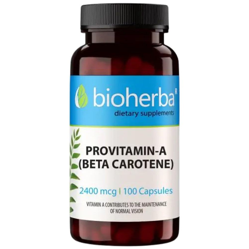 Bioherba Provitamin-A Beta Carotene 2400 mcg - Бета-каротен 2400 mcg