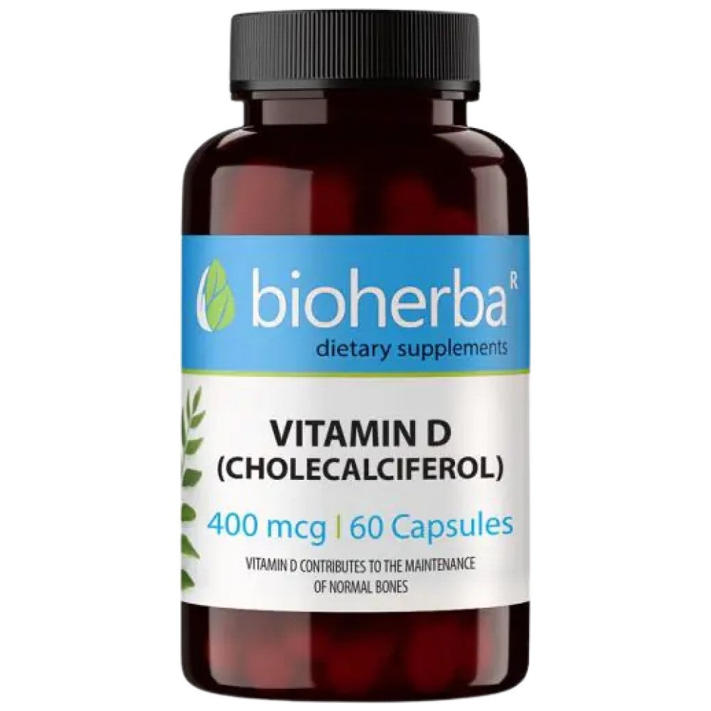 Bioherba Vitamin D-3 5 mcg - Витамин Д3 200 IU