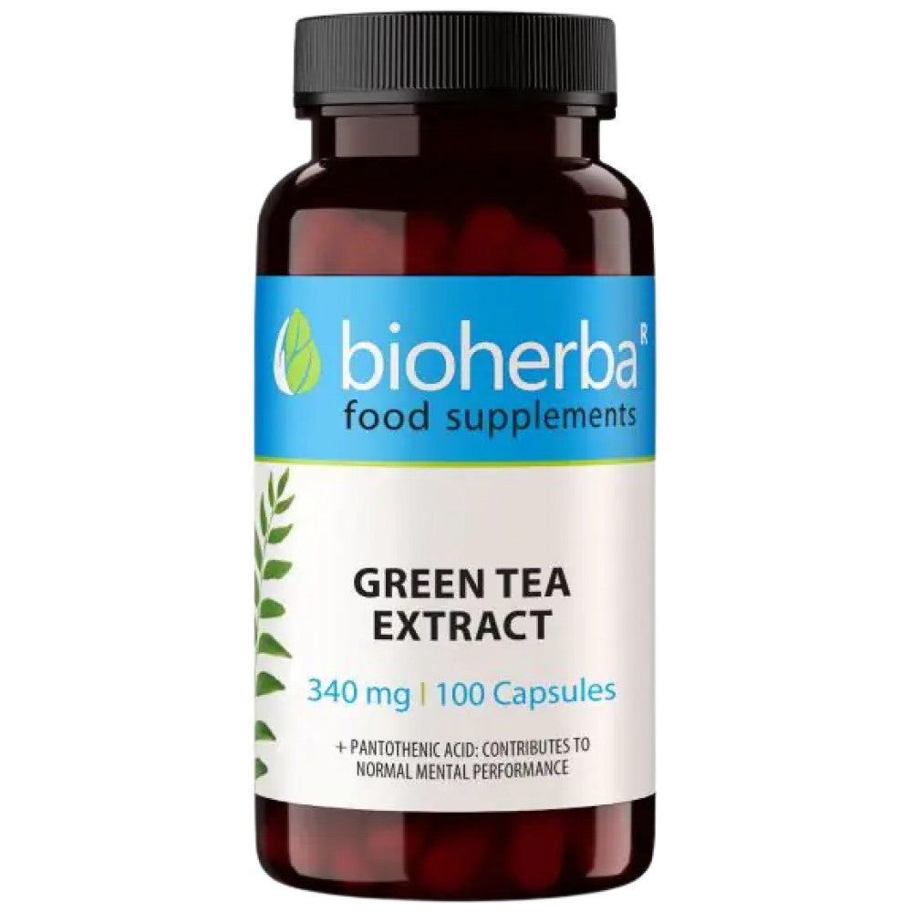 Bioherba Green Tea 340 mg - Зелен чай 340 mg