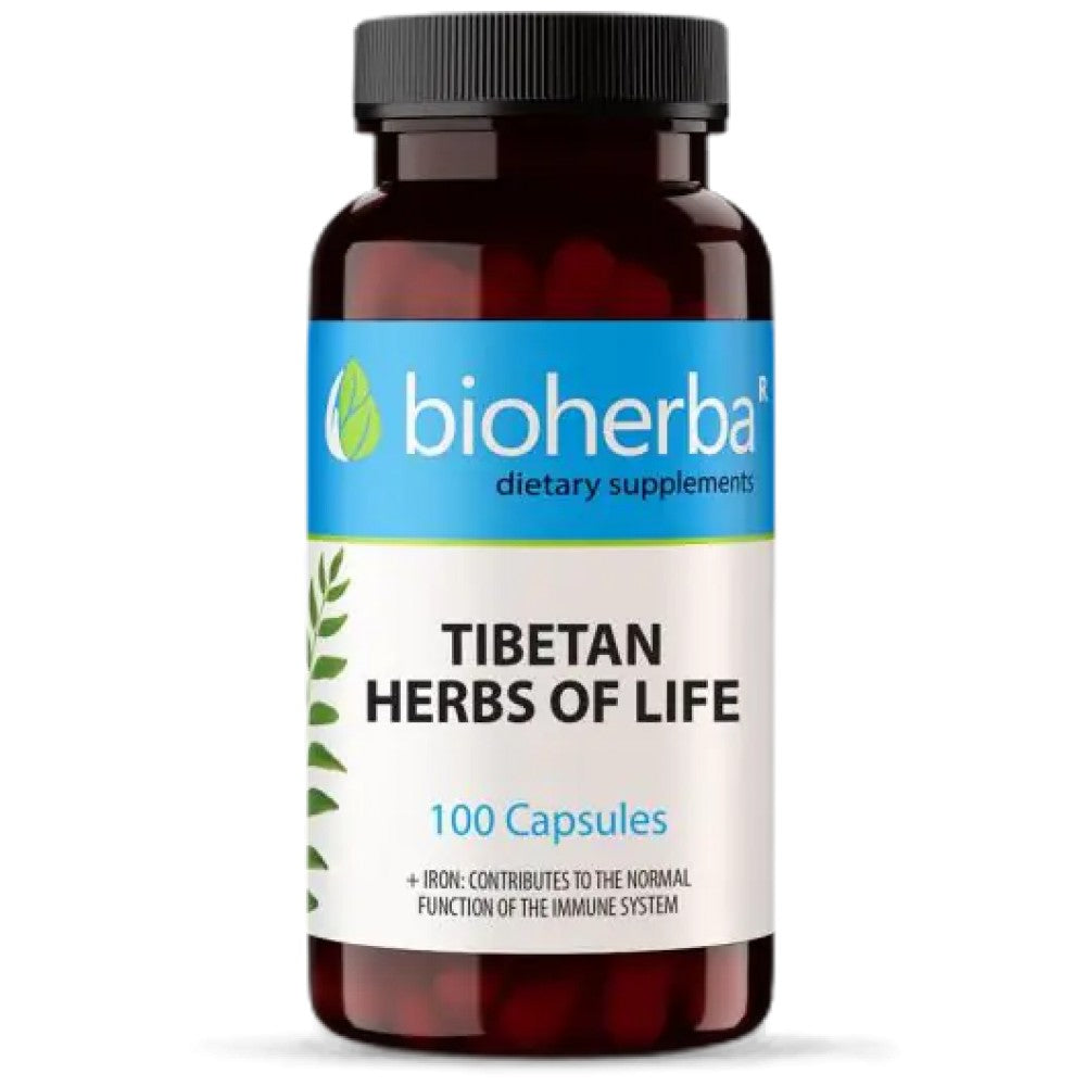 Bioherba Tibetan Herbs of Life 200 mg - Тибетски билки на живота 200 mg