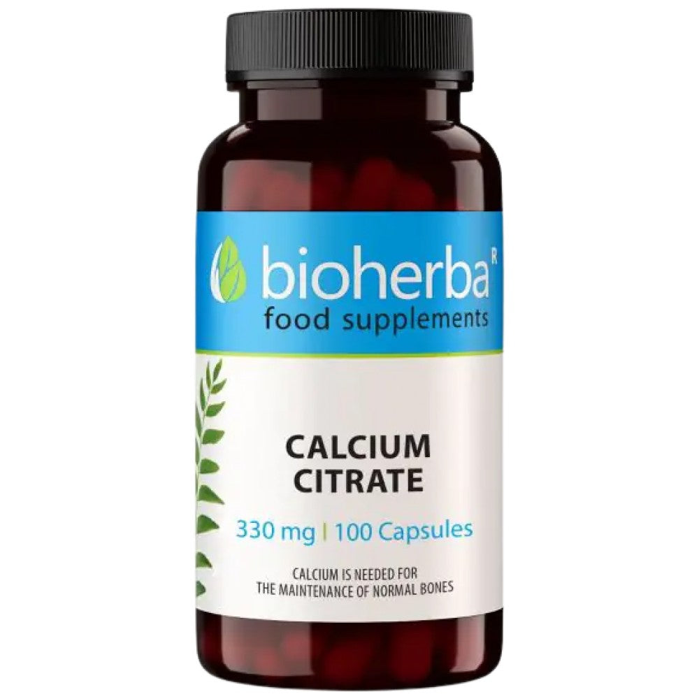 Bioherba Calcium Citrate 200 mg - Калциев цитрат 200 mg